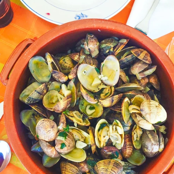 Açores fruits de mer palourdes