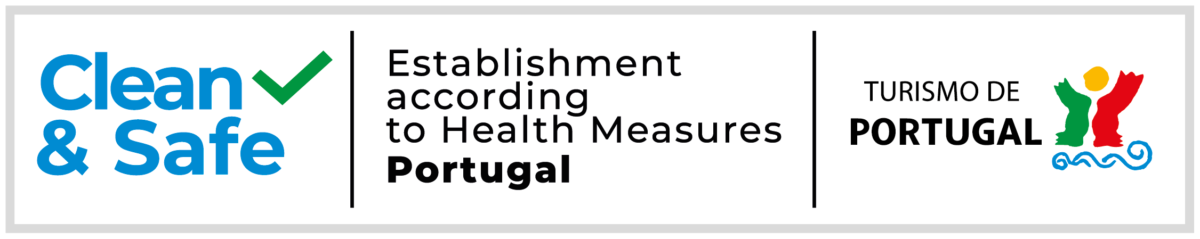 Clean & Safe certification by Turismo de Portugal